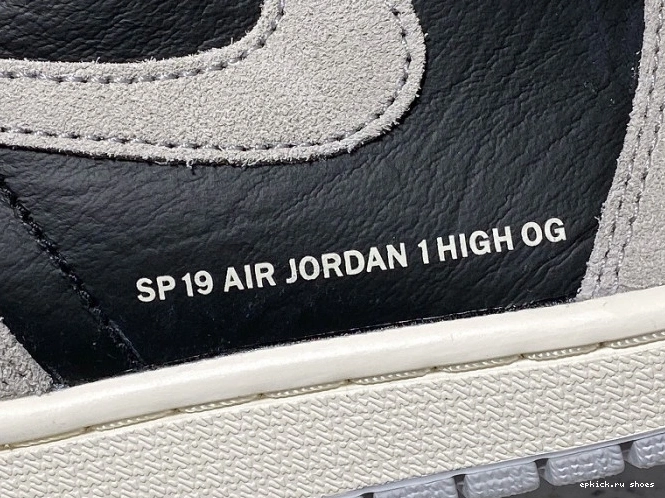 Rep 555088-018 OG 1 Retro Grey High Air Jordan Neutral 0804